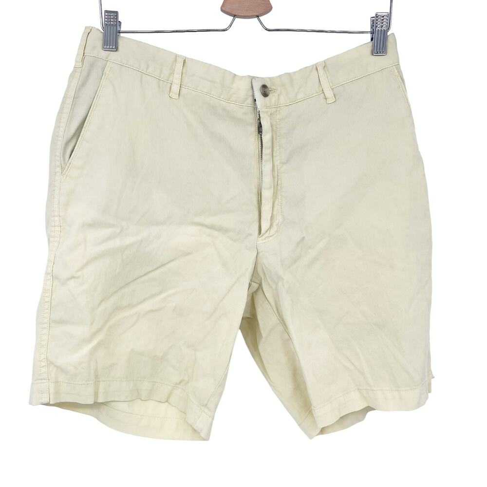 Peter Millar Mens Crown Crafted Bedford Cotton Blend Classic Shorts Size‎ 36